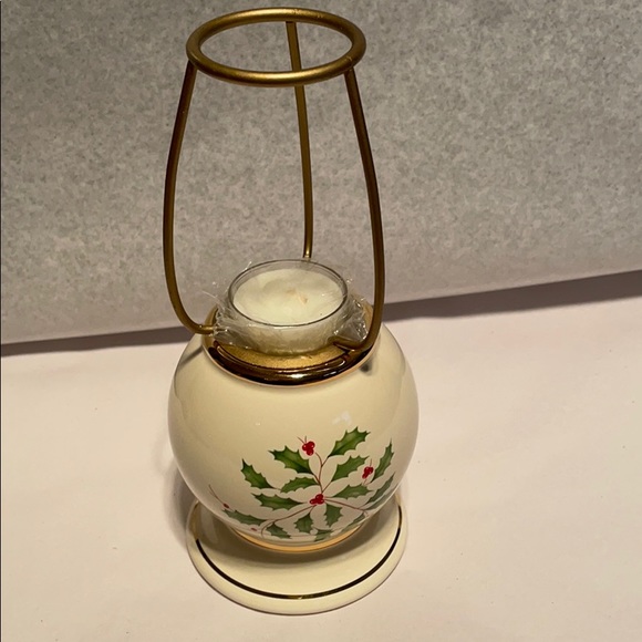 Lenox Holiday Lenox Holiday Tea Light Lamps Set Of Two Poshmark